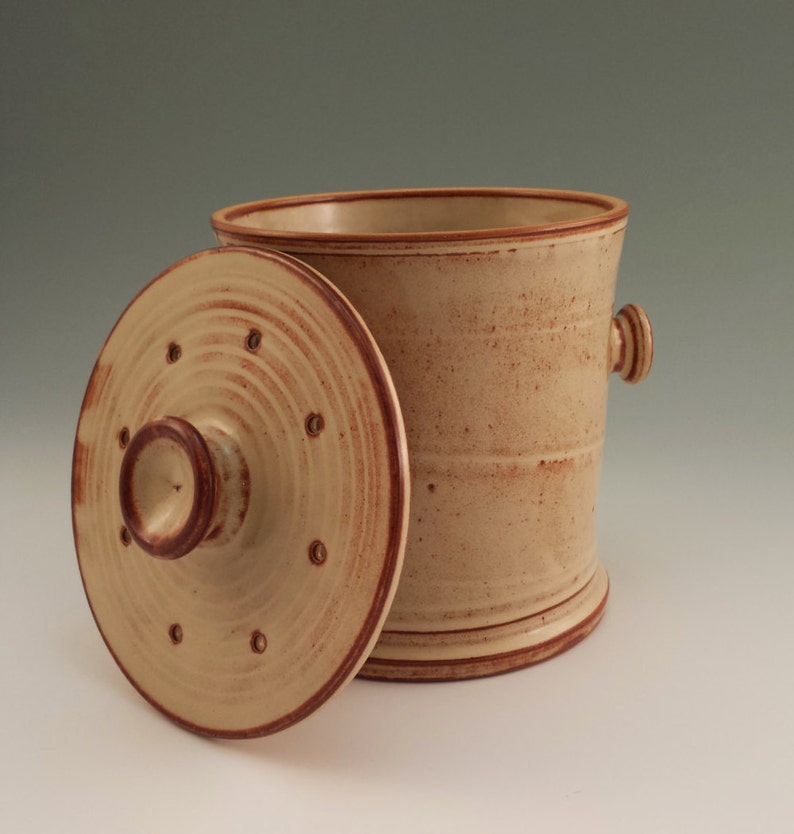 Countertop Compost Bin Recycle Garbage Kitchen Scraps Coffee Etsy