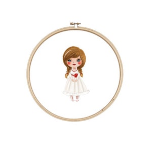 Anabelle Cross Stitch Pattern
