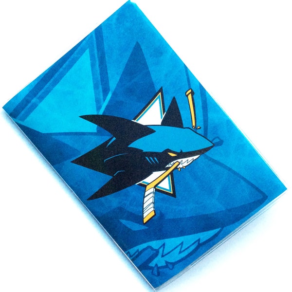 Passport Cover Case Holder -- San Jose Sharks