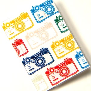 Passport Cover Case Holder Colorful Cameras image 1