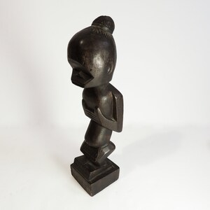 Vintage Primitive Art Wood Figurine Sculpture