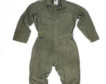 Genuine US Military Vintage CVC Tankers Coverall Aramid / Fire