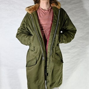 ジャケット・アウター VINTAGE KOREA JACKET GREEN Vintage Olive Green Korean War 1950's Parka Cold Weather B-9