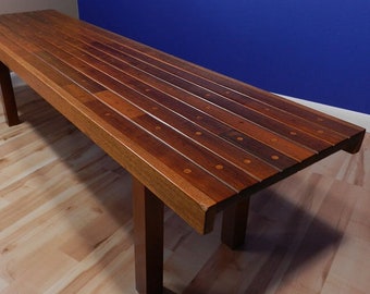 Vintage Solid Wood Bench Fine quality craftsmanship