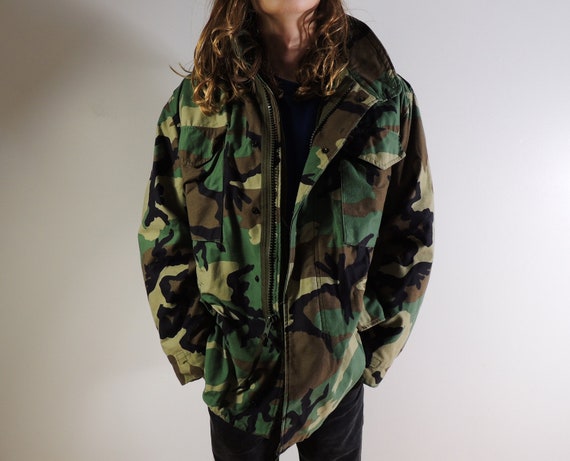 originale Parka M65 Woodland US Army