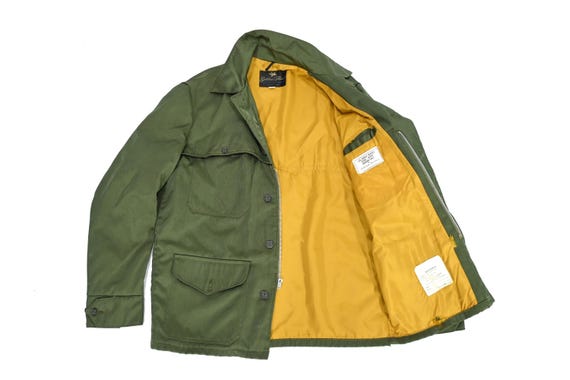 Vintage Green Original US Forest Service Titan Cloth Cruiser Coat