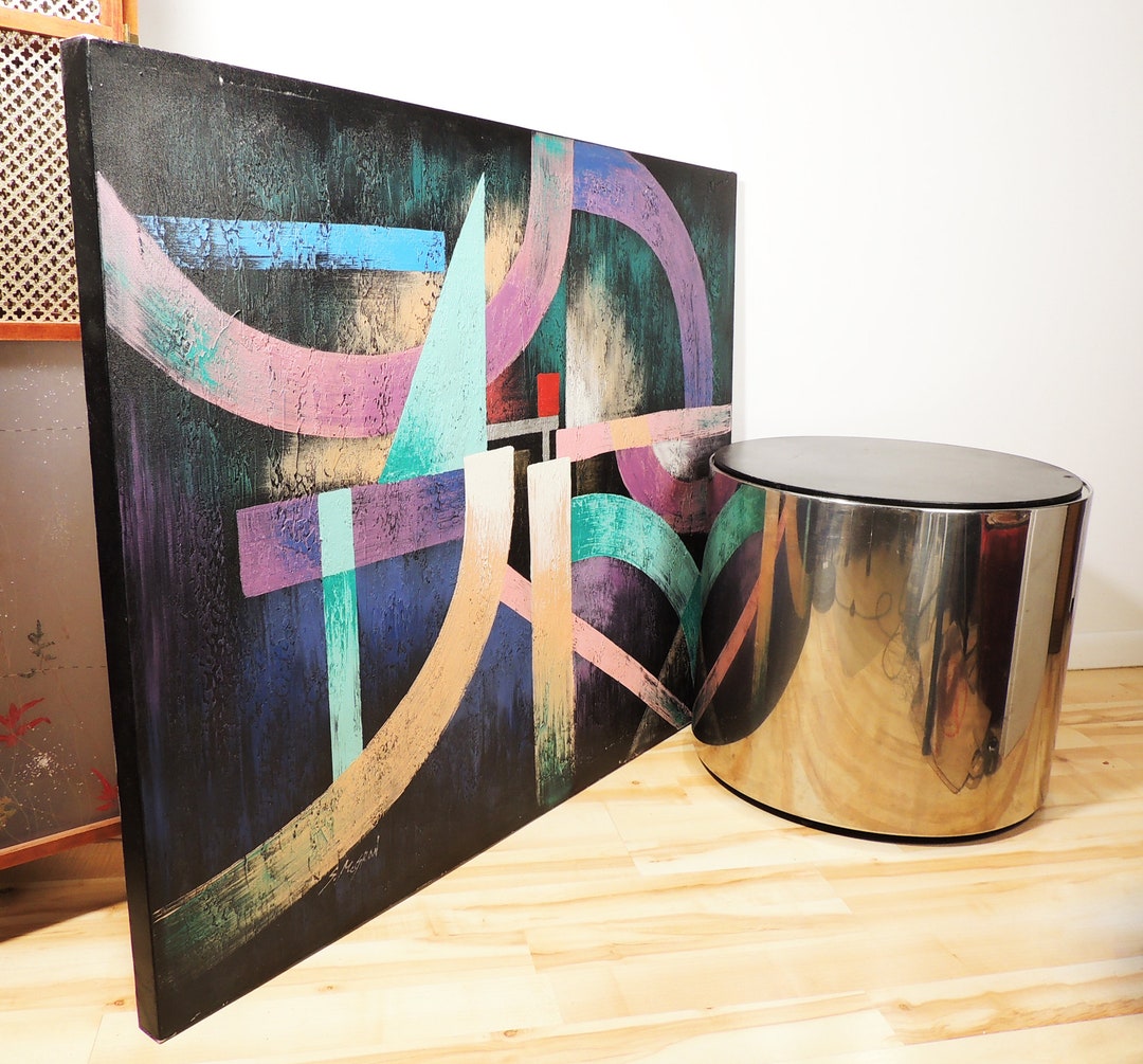 Postmodern Artists Guild of America Signed Multi Color Abstract