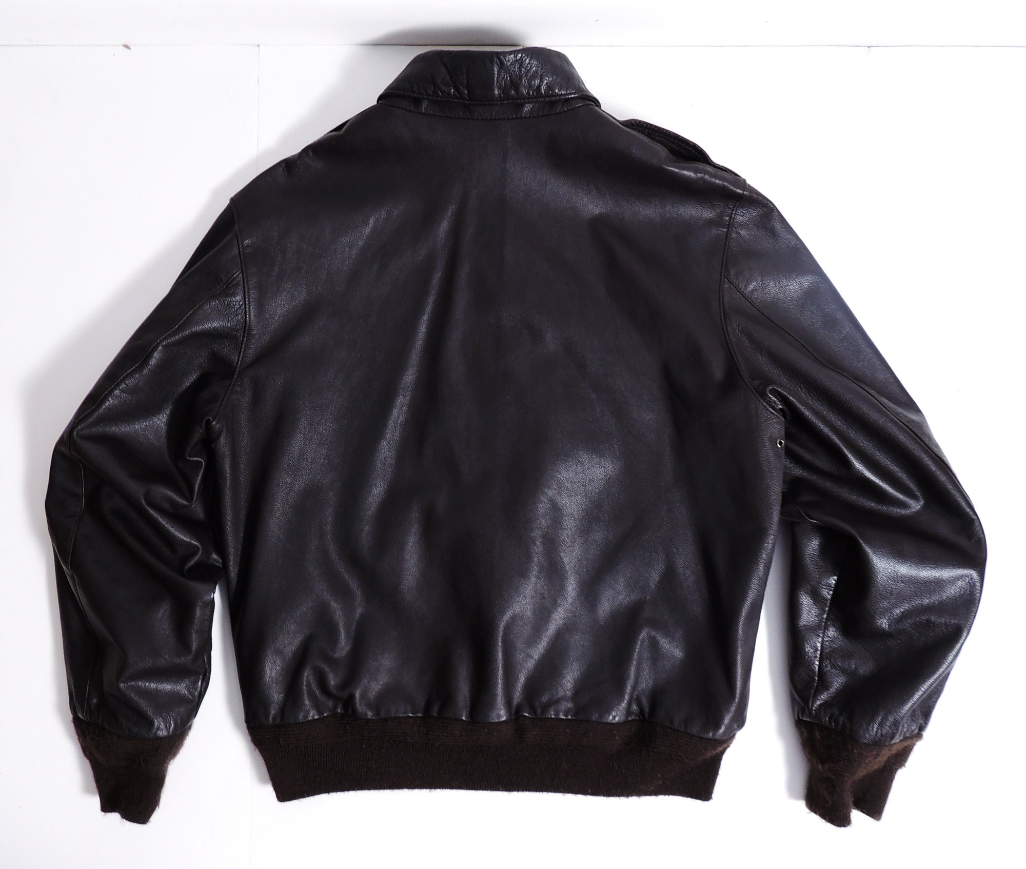 Vintage Original A-2 Sporty's Pilot Shop Goatskin Men's