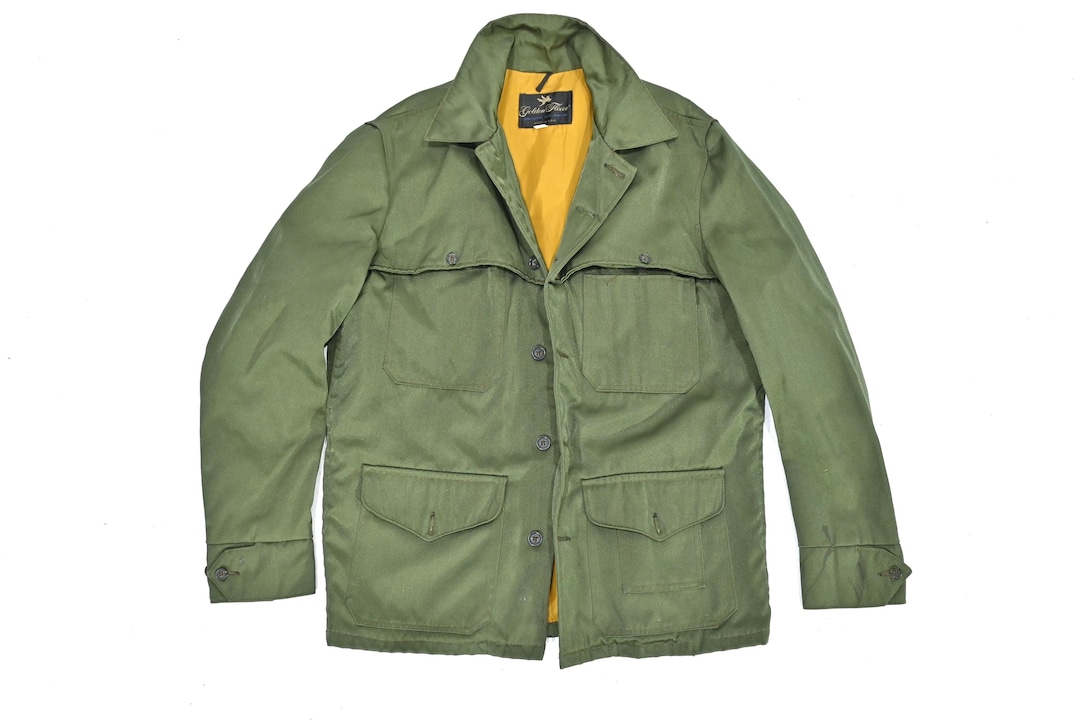 Vintage Green Original US Forest Service Titan Cloth Cruiser Coat