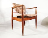 MCM Era Danish Solid Wood Dining Armchair