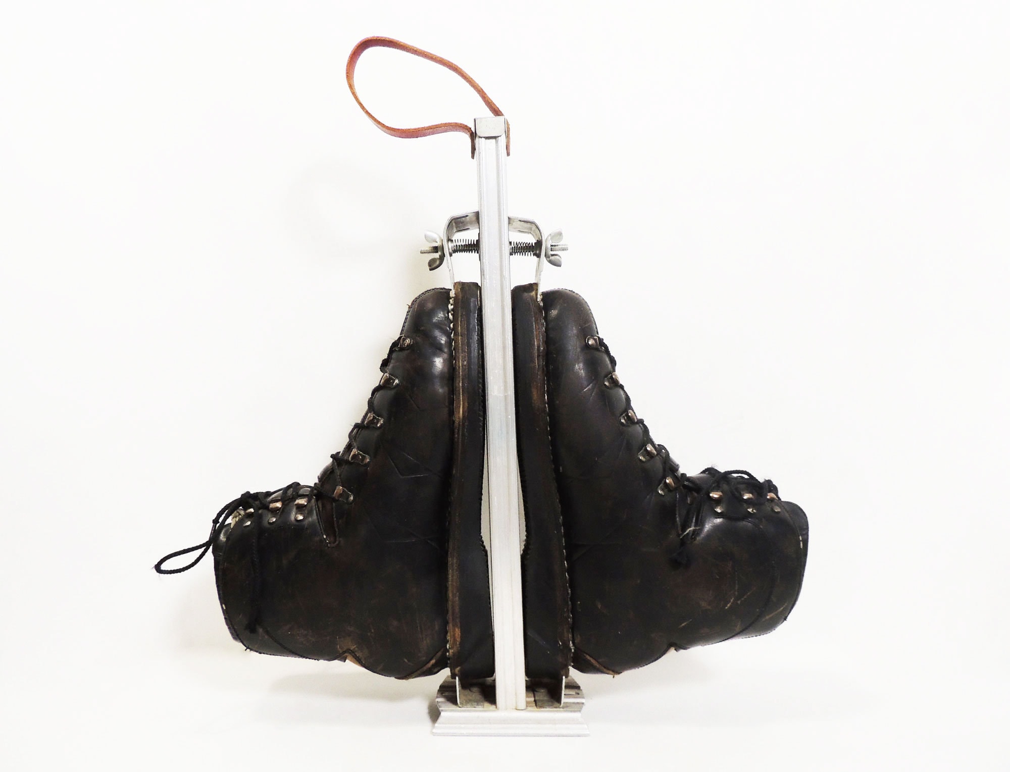 MCM Era Kastinger Leather Alpine Ski Boots With Barrecrafters Etsy