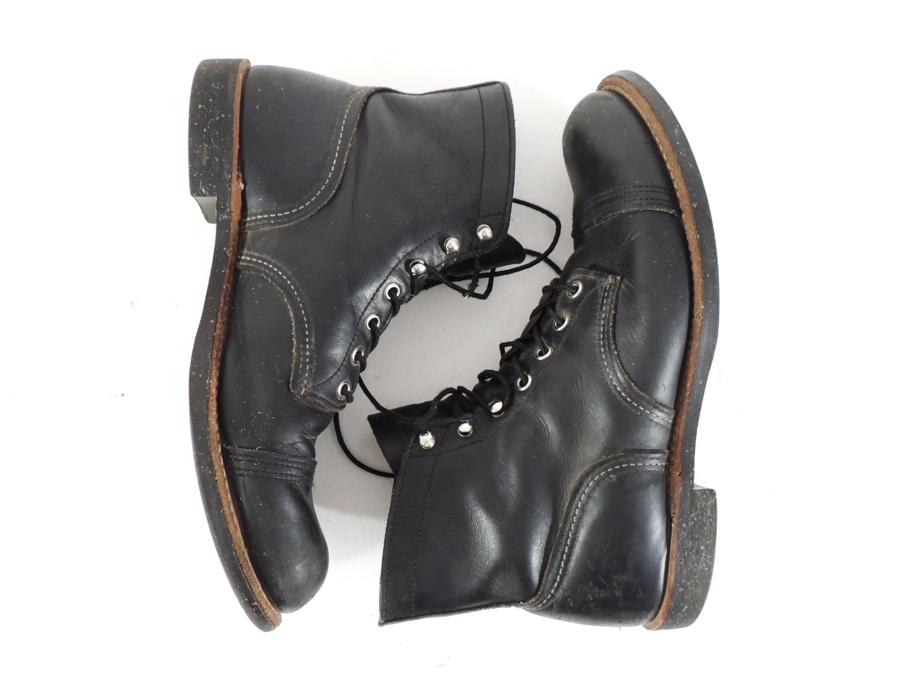 00s REDWING workboots leather BLK y2k 【公式通販】