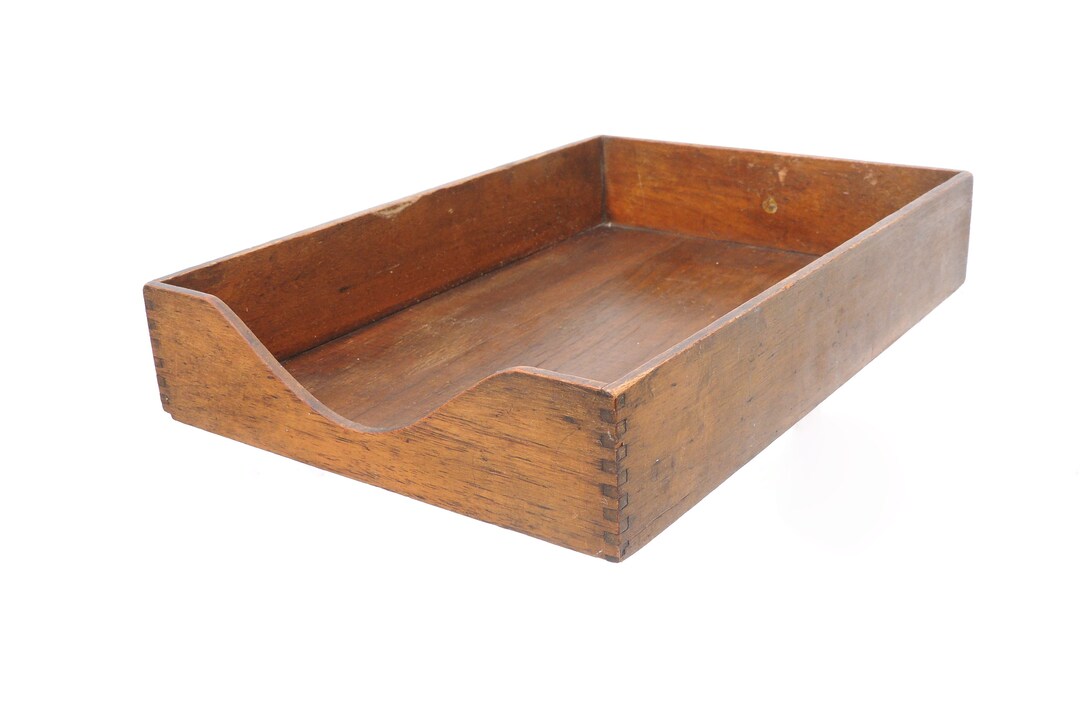 Antique Globe Wernicke Desk Wood Tray Drawer Part Etsy UK