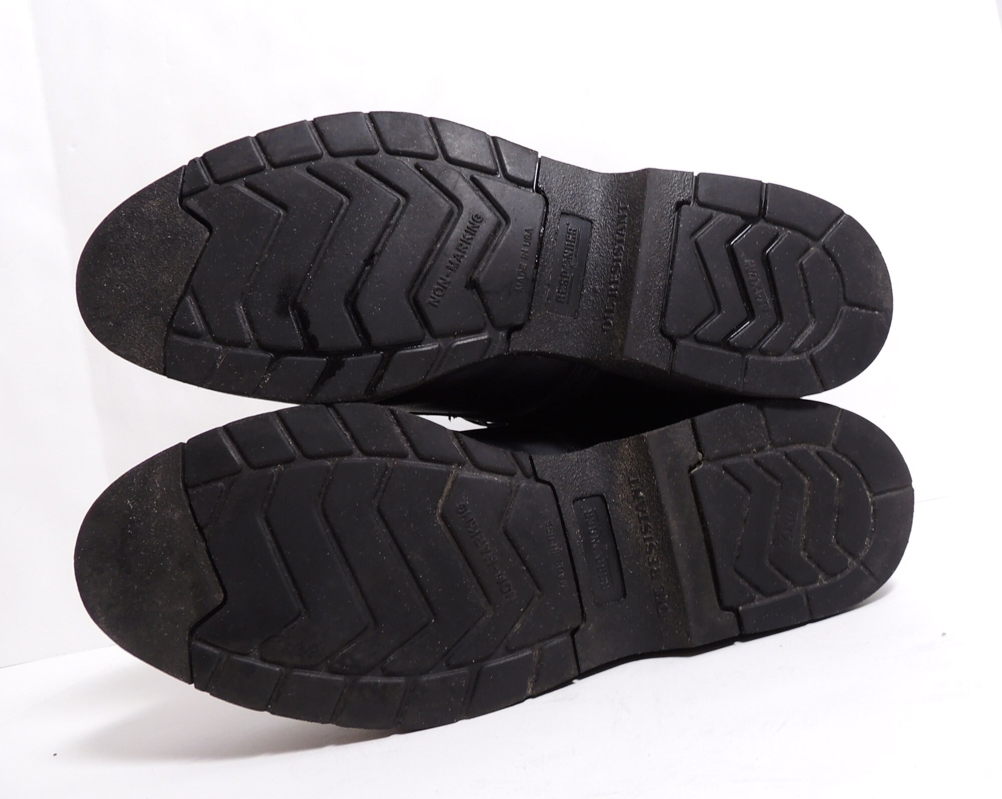 Original USPS Black Boots American Made Mens Size 10 3E Etsy