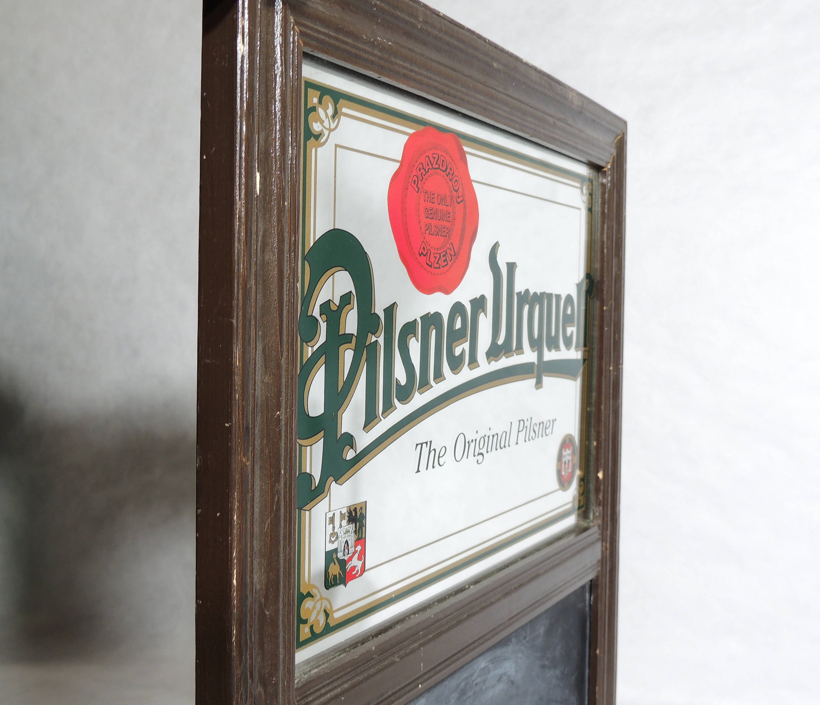 Vintage Pilsner Urquell Bar Mirror Chalkboard - Etsy