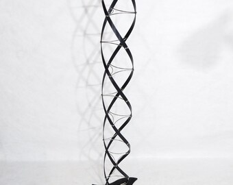 ポストモダン ブラック メタル スパイラル CD ラック 彫刻 高さ 57