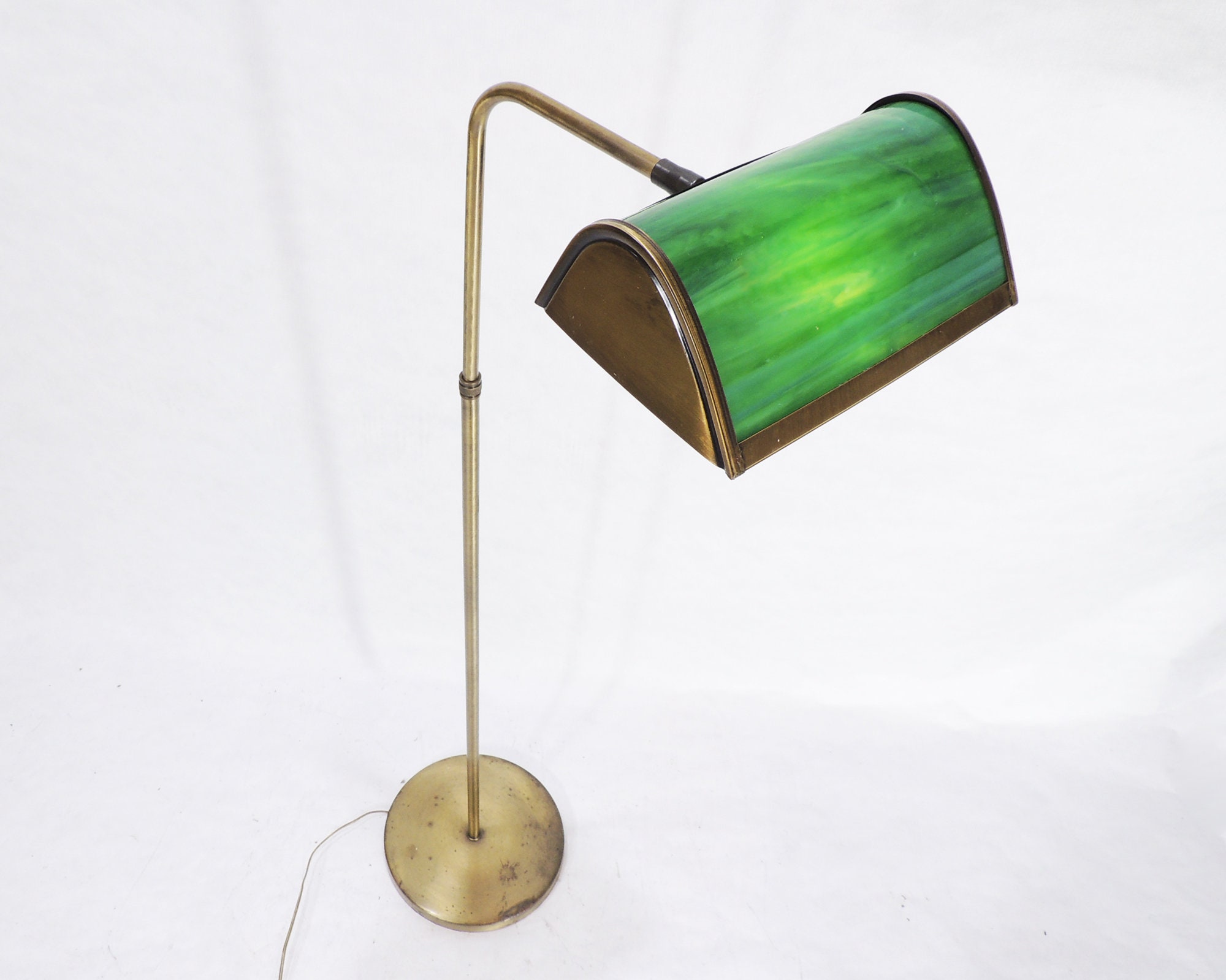 Green Gold Bankers Lamp -  Canada