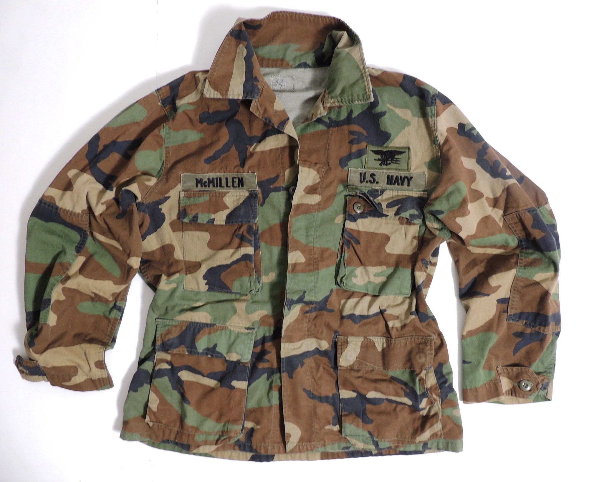 woodland navy seal combat jacket