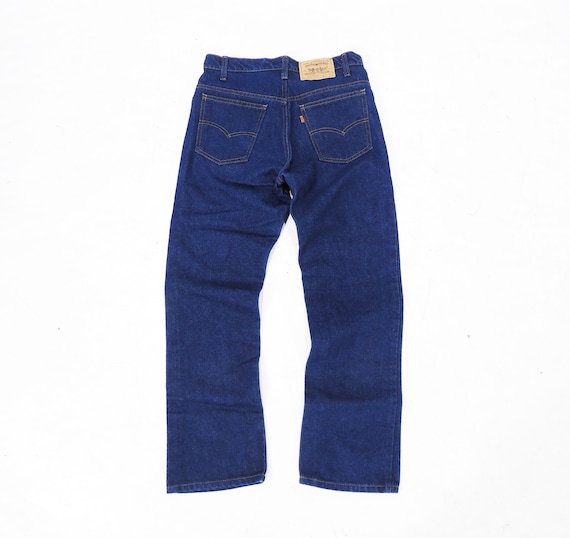 Vintage Levis 20508-0914 Jeans Dark Blue American Made in Vintage Levis 20508-0914 Jeans Dark Blue American Made in