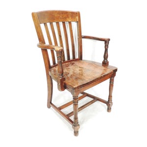 Original Rustik Murphy Chair Co Träfåtölj vintage