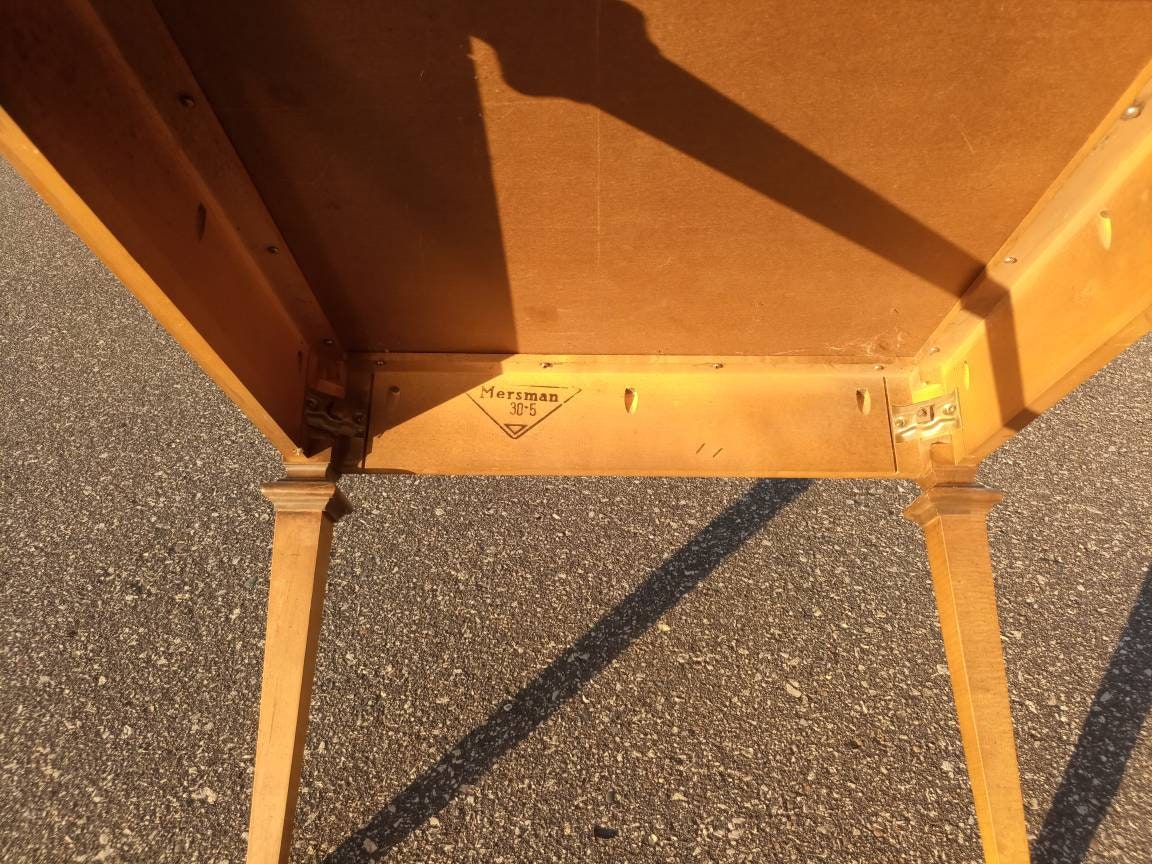 Vintage Mersman Side End Table - Etsy Vintage Mersman Side End Table - Etsy