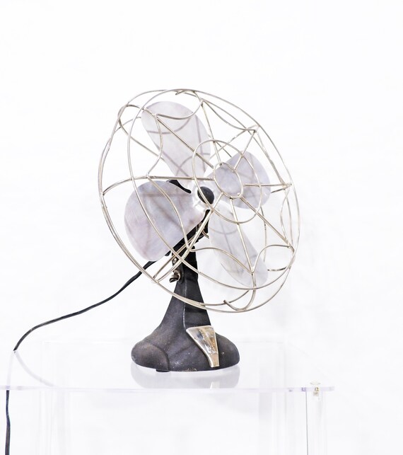 Vintage Bersted Eskimo Deco Style Desk Table Fan - Etsy Singapore