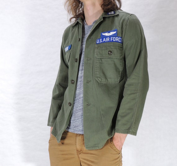 ジャケット・アウター Vintage Vietnam shirt Vintage Vietnam War Era US Army Air Force Trooper Field