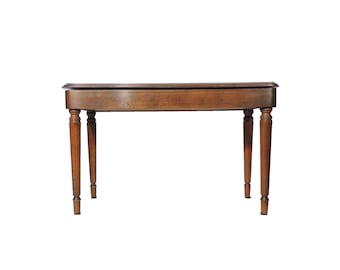 Vintage Classic French Provincial Wood Storage Piano Stool Bench