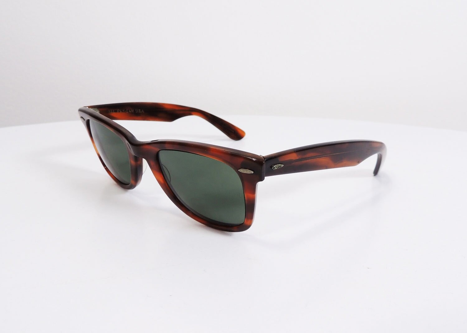Vintage Ray-ban Bausch and Lomb Wayfarer B\u0026L 5024 Tortoise | Etsy
