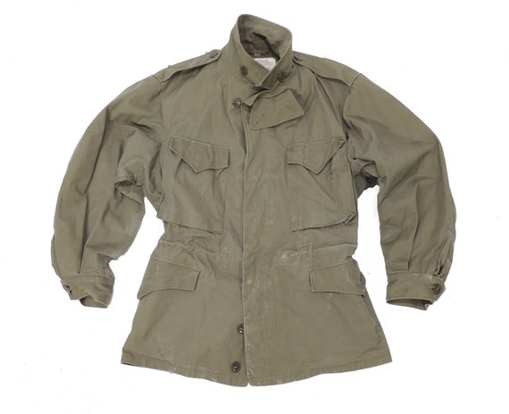 ヴィンテージ オリーブ グリーン オリジナル M43 フィールド