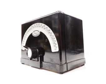 Vintage Franz Electric Metronome Mid Century Black 4 3/4 