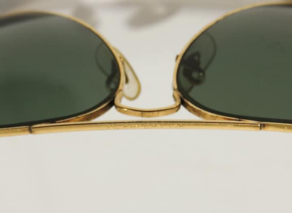 Original Vintage Ray-Ban USA B&L Engraved Aviator… - image 8