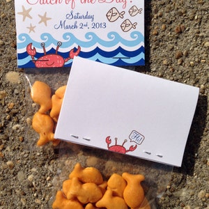 DIY Printable Digital Download-custom Nautical Themed "catch of the Day ...