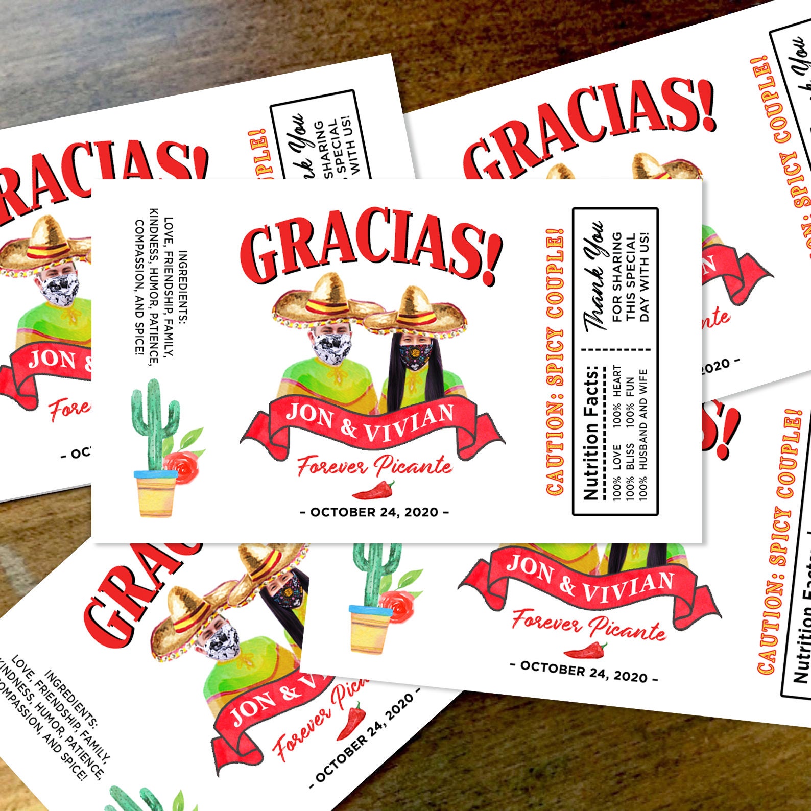 Personalized Hot Sauce Labels for Hot Sauce or Spice Bottle Etsy