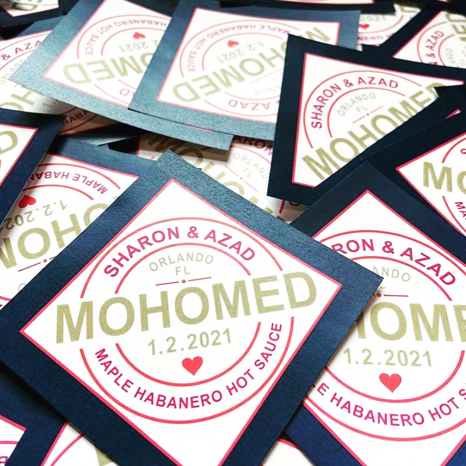 Personalized Hot Sauce Labels for Hot Sauce or Spice Bottle Etsy