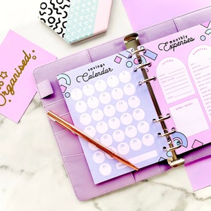 Weekly Budget Planner Pages Refill