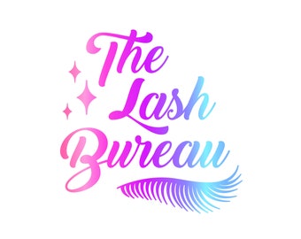 Logo Design Pre-Made Digital Download Beauty Salon Eye Lash Logo