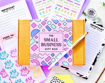 Small Business Gift Box for Her with Stationery