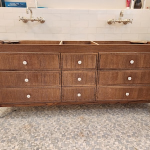 72&quot; Honey White Oak Vanity