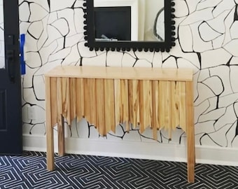 Maple Console Table
