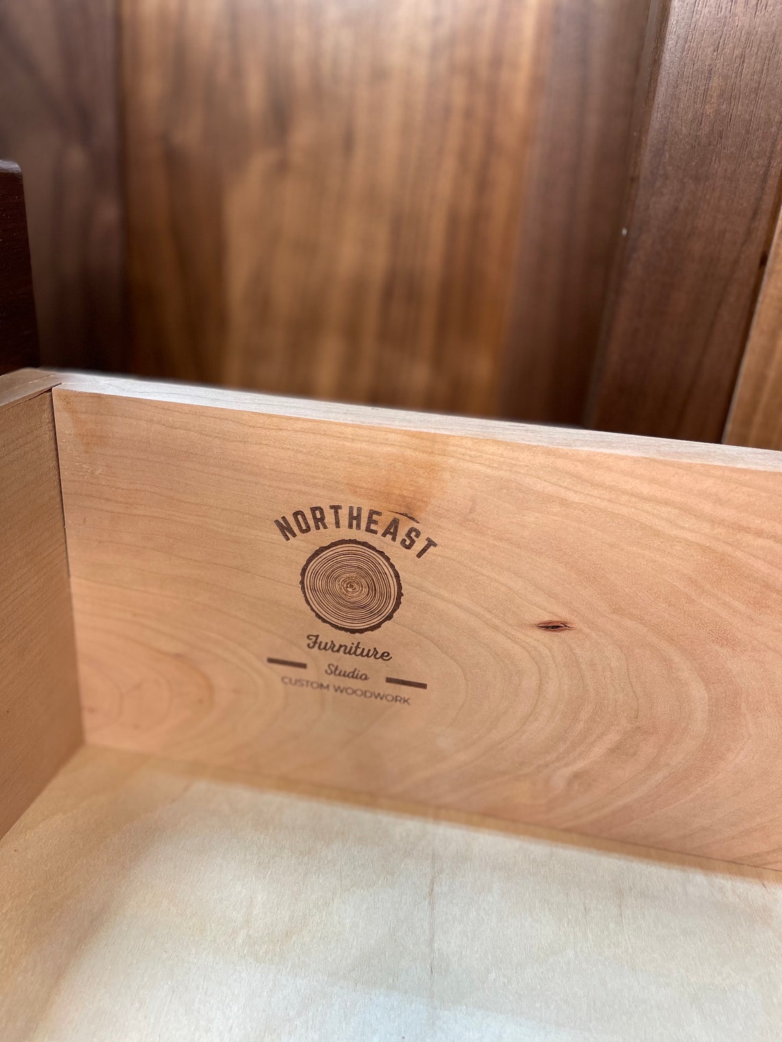 72 Black Walnut Vanity Base Etsy