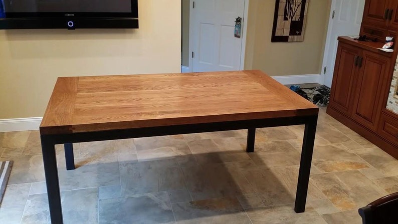 White Oak Kitchen Table | Etsy