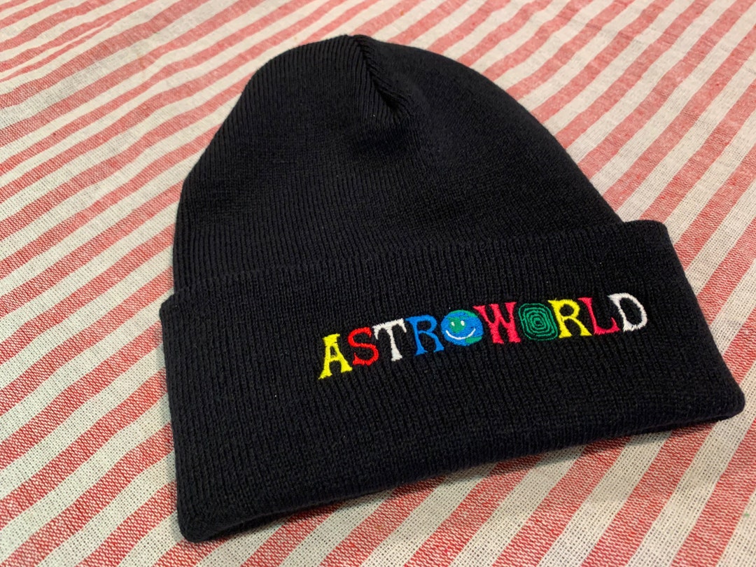 Travis Scott Astro World Beanie Etsy(02)