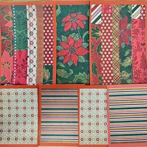 Página de álbum de recortes/creación de tarjetas prefabricadas: Puntos de Navidad CSC