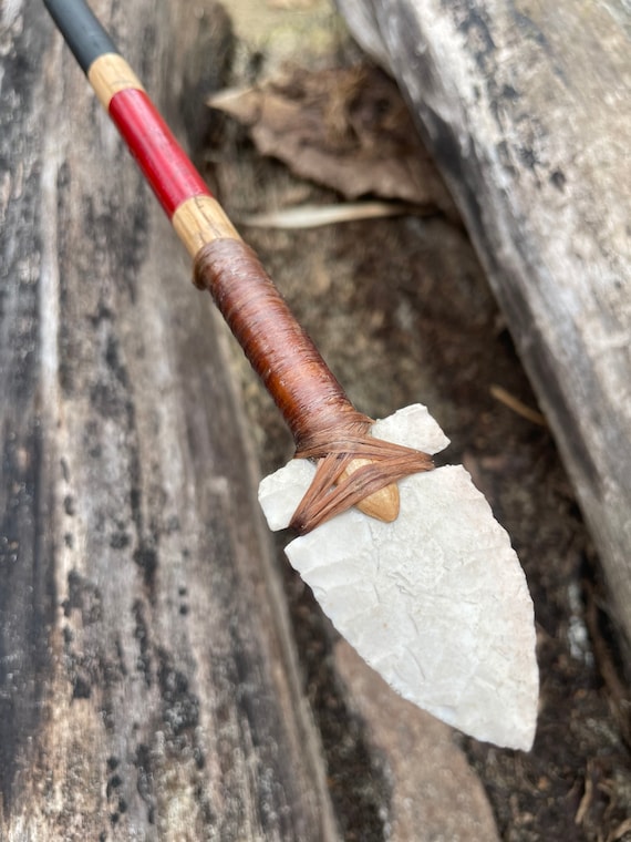 Pointe De Flèche Indienne En Silex - Reproduction Artisanale - Collection - R52