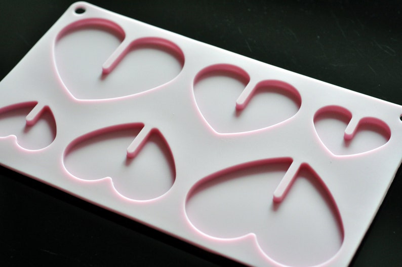 Silicone Chocolate Mold Candy Molds 3D Heart Sheet Chocolate Sheet Mold