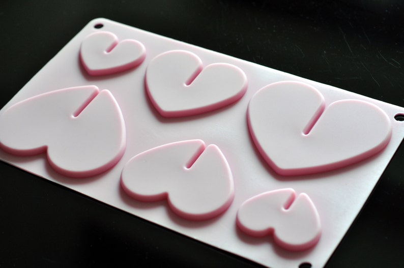 Silicone Chocolate Mold Candy Molds 3D Heart Sheet Chocolate Sheet Mold