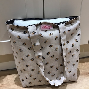 Biene kleine Einkaufstasche, Biene Stofftasche, Taschen, Einkaufstasche, Einkaufstasche,