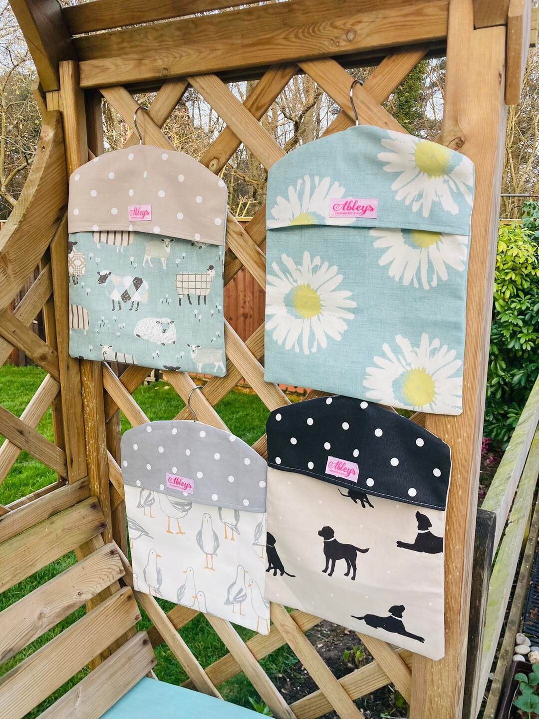 Peg Bags Clothes Peg Bags Handmade Bees Ladybirds Etsy