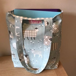Schäfchen Henkeltasche, Schaf Stofftasche, Taschen, Einkaufstasche, Tote Bag